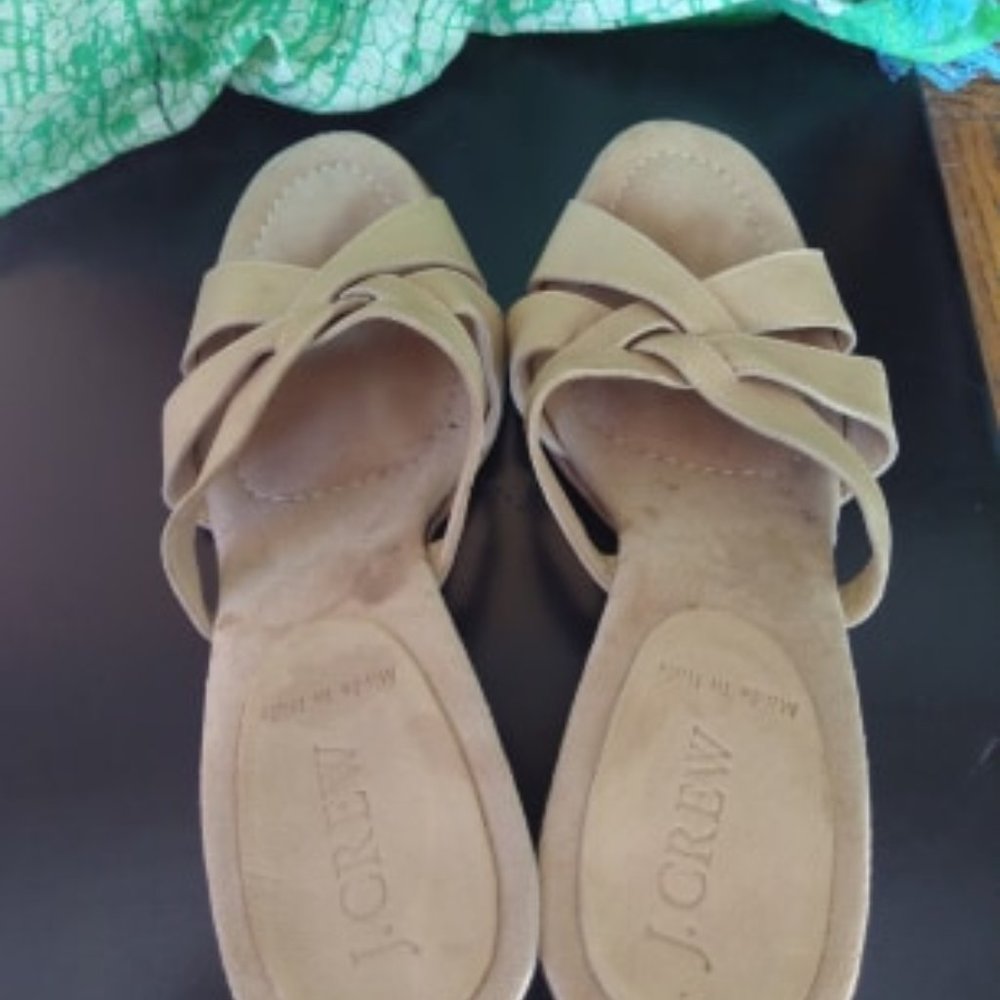 J. Crew Leather and Suede Sandals (2001?)
